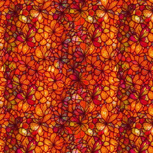 Camelot Fabrics, Amber Circles Sonny in the Sunflowers Cotton Fabric