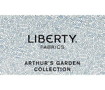 Liberty Quilting Cotton Fabric, Ginkgo Spot, Arthurs Garden