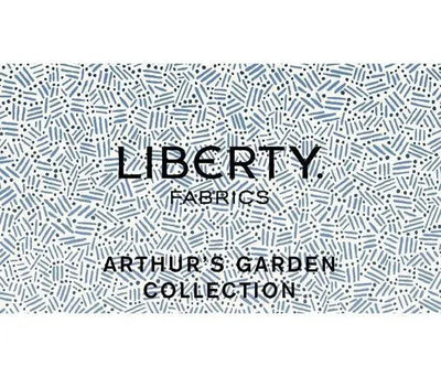 Liberty Quilting Cotton Fabric, Blooming Trellis, Arthurs Garden
