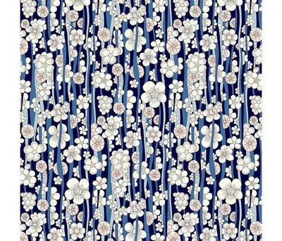 Liberty Quilting Cotton Fabric, Floral Waterfall, Arthurs Garden