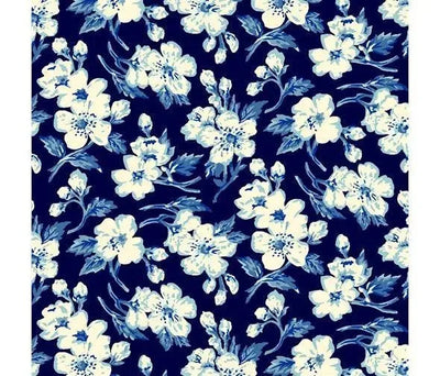 Liberty Quilting Cotton Fabric, Painted Blossom, Arthurs Garden