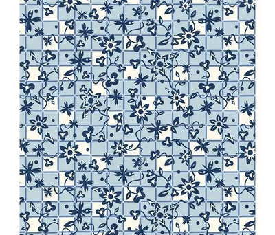 Liberty Quilting Cotton Fabric, Blooming Trellis, Arthurs Garden