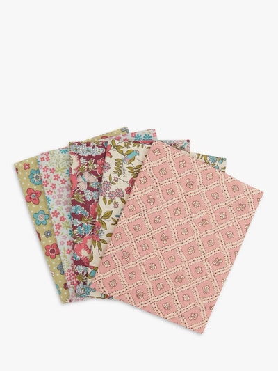 Liberty Meadow Flowers Bumble Trellis Fat Quarter Bundle Quilting Cotton Fabric