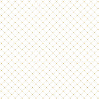 Gilded Diamonds White and Gold Cotton Fabric