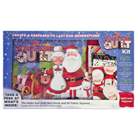 The Santa Suit Christmas Quilt Kit by 3 Wishes | Beginner Patchwork Kit