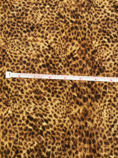 Viscose Animal Print Remnant