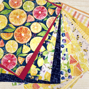 Petite Patchwork Pack, Sweet and Sour Cotton Fabrics