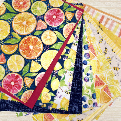 Petite Patchwork Pack, Sweet and Sour Cotton Fabrics