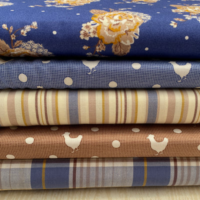 Blue Skies Cotton Fabric Bundle Stuart Hillard