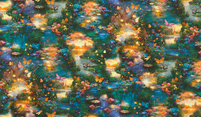Robert Kaufman, Night Fable Nature, Cotton Fabric