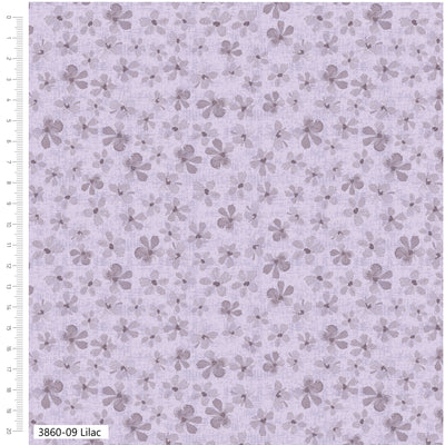Petal Palette Lilac Quilting Cotton Fabric – Debbie Shore 3860-09