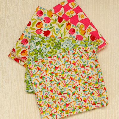 Liberty London Parks, Kite Flight, Cotton Fabric Bundle