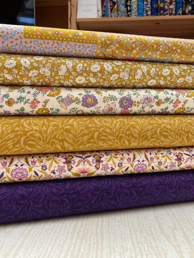 Liberty and William Morris Quilting Cotton Fabric Bundle