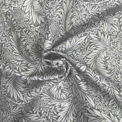 William Morris, Larkspur Silver Quilt Backing