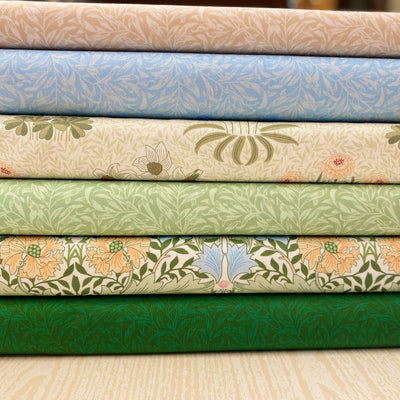 William Morris Lily Cotton Fabric Bundle