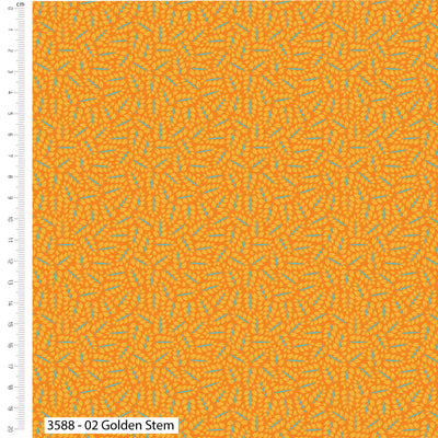 Craft Cotton Company, Bold Leaves Cotton Fabric