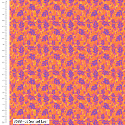 Craft Cotton Company, Bold Leaves Cotton Fabric