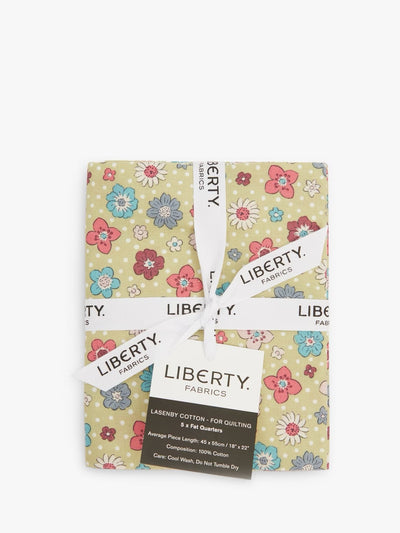 Liberty Meadow Flowers Bumble Trellis Fat Quarter Bundle Quilting Cotton Fabric