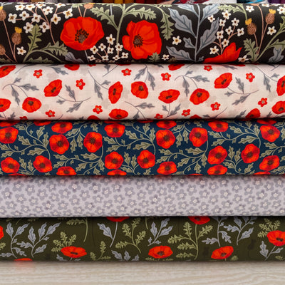 Silent Solace Quilting Cotton Fabric Bundle | The Craft Cotton Co