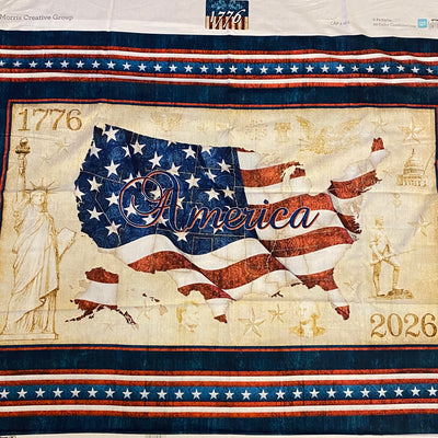 Map Block Quilt Panel Charity Sample Pack 023