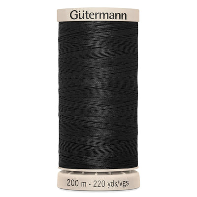 Gutermann Quilting Thread, Black 5201