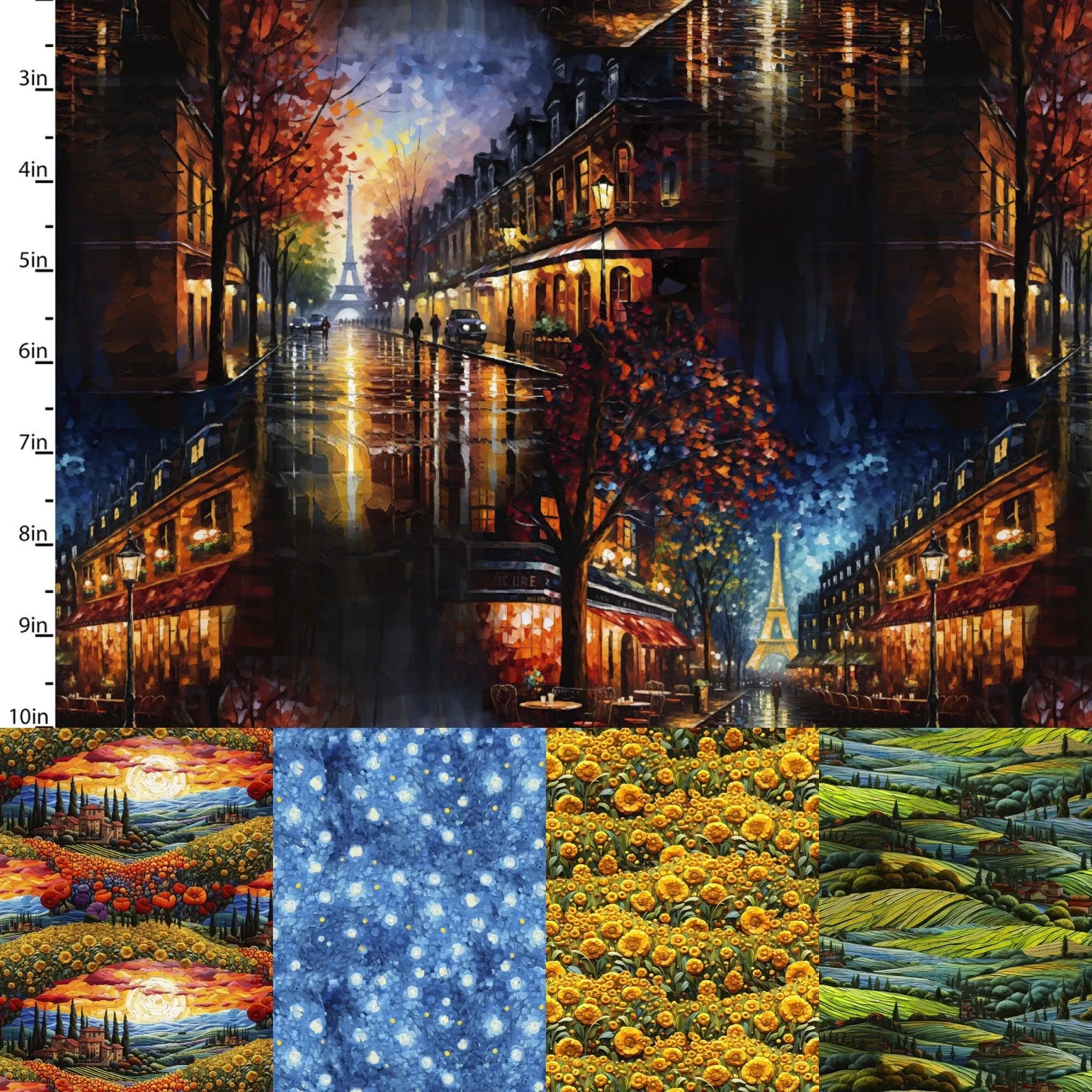 3 Wishes Fabric, C'est Magnifique Cotton Fabric Bundles