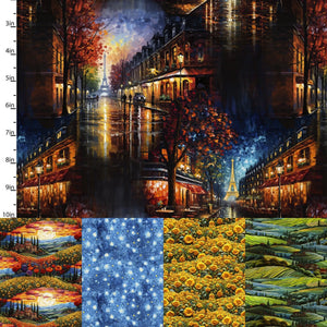 C'est Magnifique Cotton Fabric Bundle | Momart for 3 Wishes Fabric