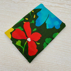 Viscose Large Floral Remnant