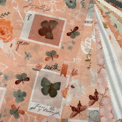 Petite Patchwork Pack, Bud to Bloom Cotton Fabrics