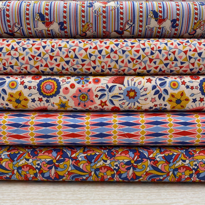 Liberty, Summer Fair, Quilting Cotton Fabric Bundle