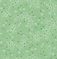 Fin Fabrics Bloom and Blend Seafoam Cotton Fabric