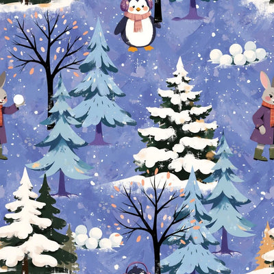 Christmas With Cooper Christmas Trees | Fin Fabrics | FINCWC-10