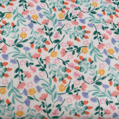 3 Wishes Fabric, Pixie Dust, Meadow Brushed Cotton Flannel