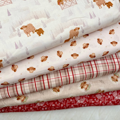 Highland Pastures, Highland Bundle Cotton Fabric