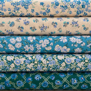 Liberty, Floral Nostalgia Fat Quarter Bundle, Quilting Cotton Fabric