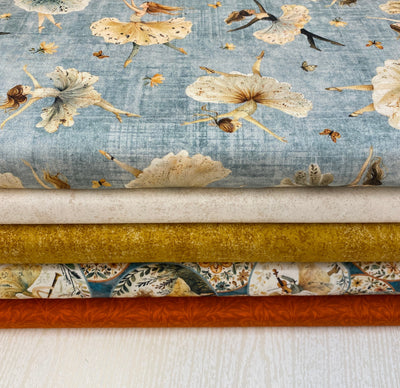 Quilting Treasures, Girl Vignettes. Cotton Fabric Bundle