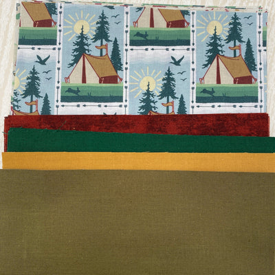 Go Camping! Quilt Kit For Beginners