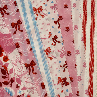 Petite Patchwork Pack, Be My Valentine Cotton Fabrics