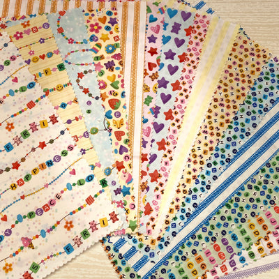 Petite Patchwork Pack, Threads of Friendship Cotton Fabrics