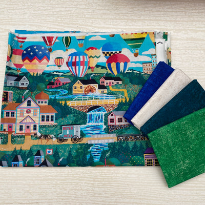 Balloonfest Quilt Panel – Quilting Treasures | 100% Cotton, 42" Wide
