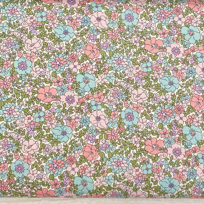 Liberty Arley Rose Pink Quilting Cotton Fabric | Everlasting Collection