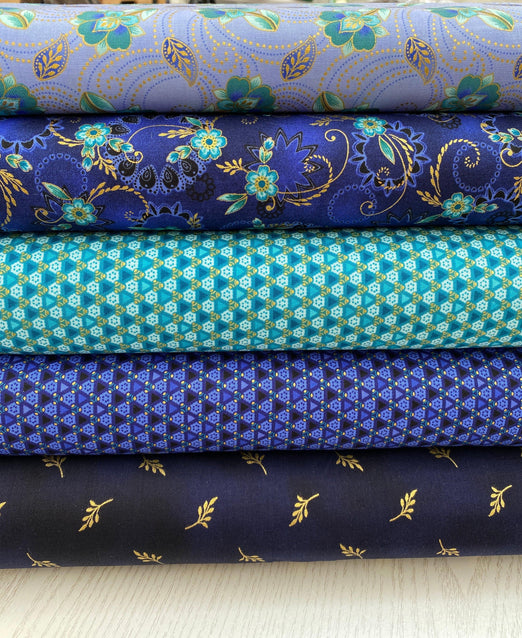 Jaikumari Aqua, Robert Kaufman | Sunnyside Fabrics UK - Sunnyside ...