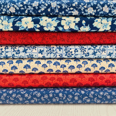 Liberty, Arthurs Garden Fabric Bundle, Quilting Cotton Fabric