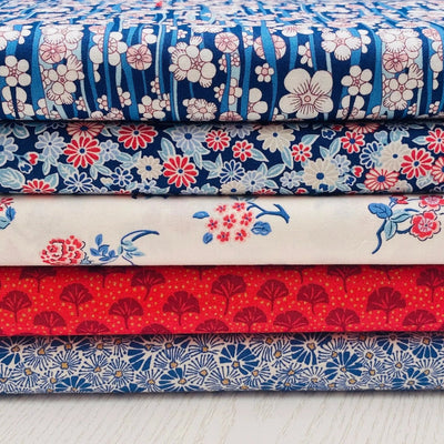Liberty, Arthurs Garden, Waterfall Fabric Bundle, Quilting Cotton Fabric