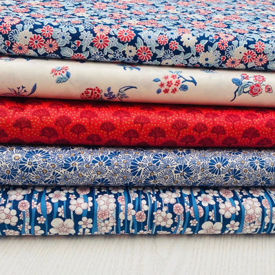Liberty, Arthurs Garden, Fabric Bundle, Quilting Cotton Fabric