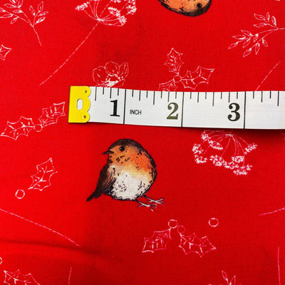 Craft Cotton, Crimson Christmas, Christmas Cotton Fabric