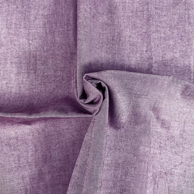 Craft Cotton, Plum Organic Oxford Chambray, Cotton Fabric