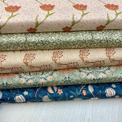 William Morris, Sweet Symphony Organic Cotton Fabric Bundle
