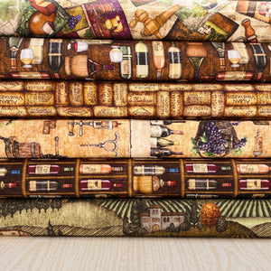 Quilting Treasures, Cork and Barrel Cotton Fabric Bundle