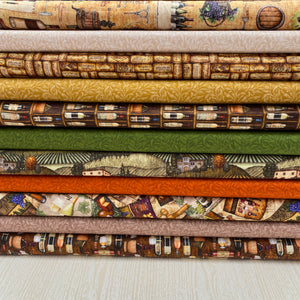 Quilting Treasures, Cork and Barrel Blender Cotton Fabric Bundle